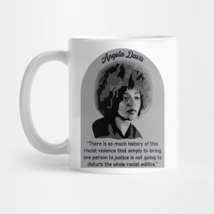 Angela Davis Portrait and Quote Mug